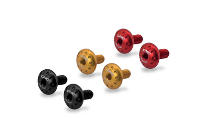 CNC Racing KV316 boutenset zwart rood goud