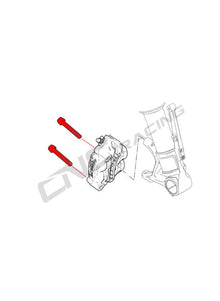 Brake Caliper Bolt Kit Brembo Aprilia and Ducati Hypermotard 1100S (2007-2009)