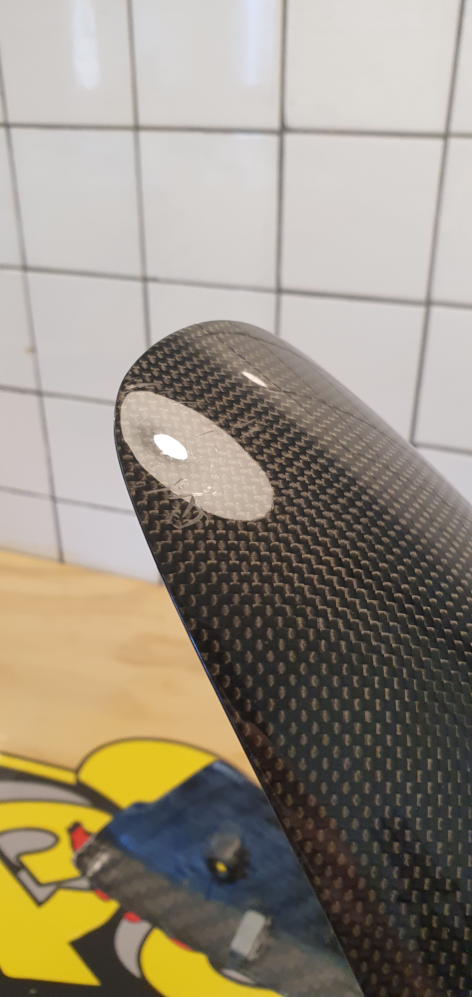 Ex-demo Voorspatbord glanzend carbon Ducati Multistrada Enduro 1200 (2016-2018)
