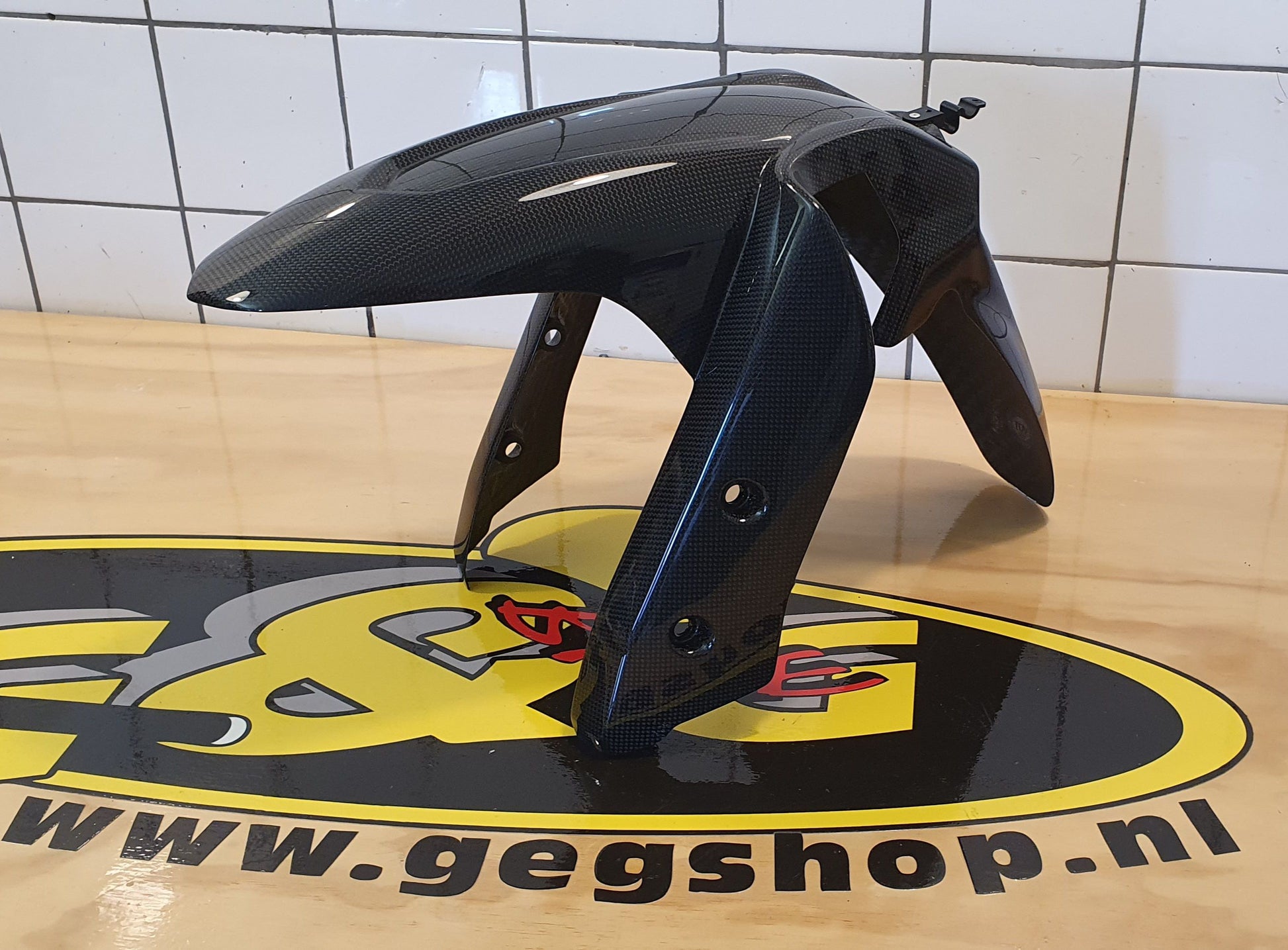 Ex-demo Voorspatbord glanzend carbon Ducati Multistrada Enduro 1260 (2019-2021)