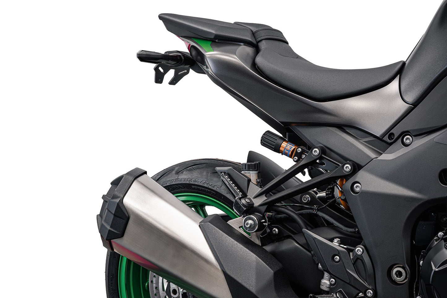 EVOTECH KAWASAKI Z1000 Plaque d'immatriculation (2014 - 2022)