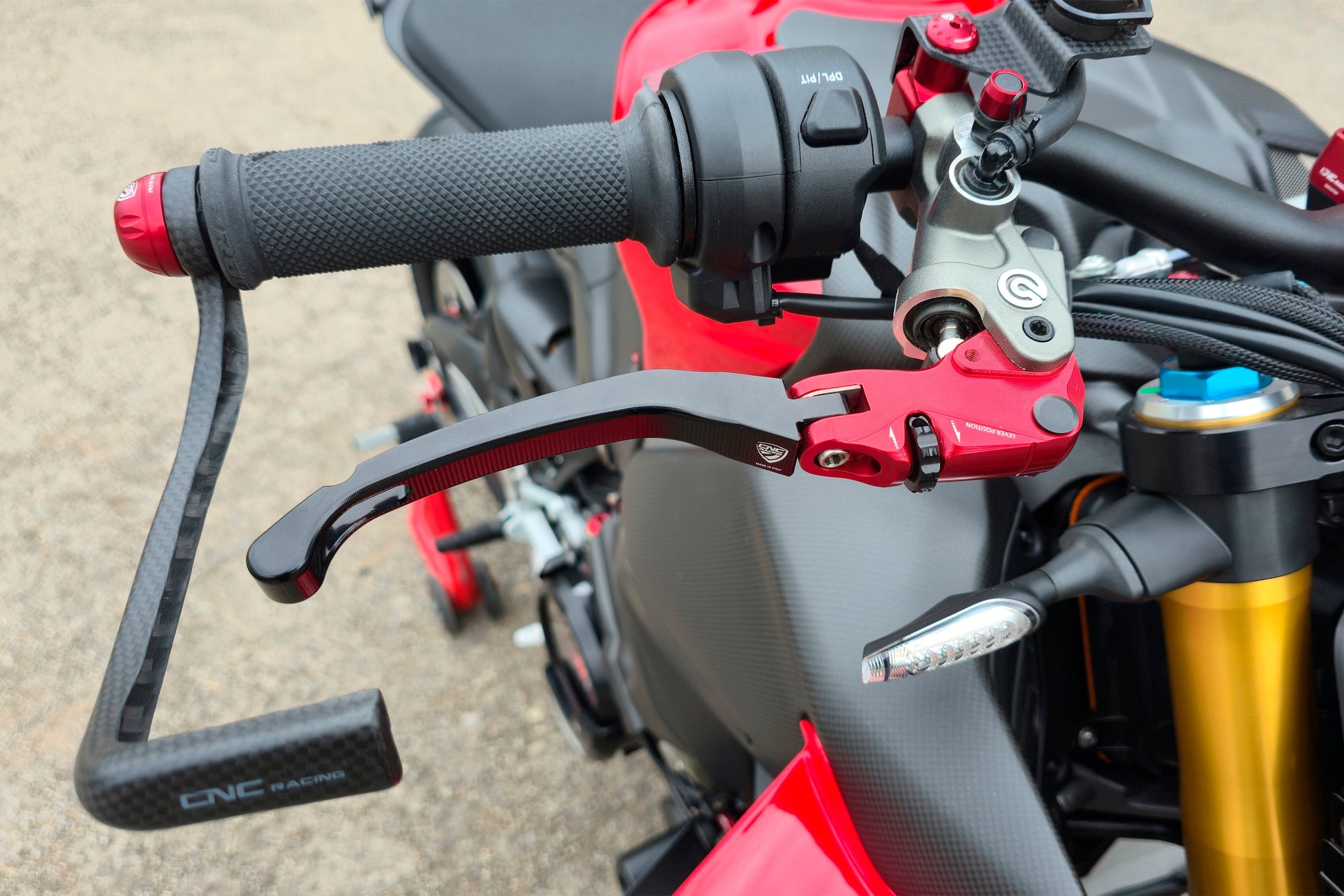 Opklapbare remhendel - met horizontale verstelknop Kawasaki ZX-10R KRT (2019-2020)