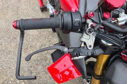 Carbon opklapbare remhendel - met horizontale verstelknop Ducati Panigale V4 Tricolore IT (2025+)