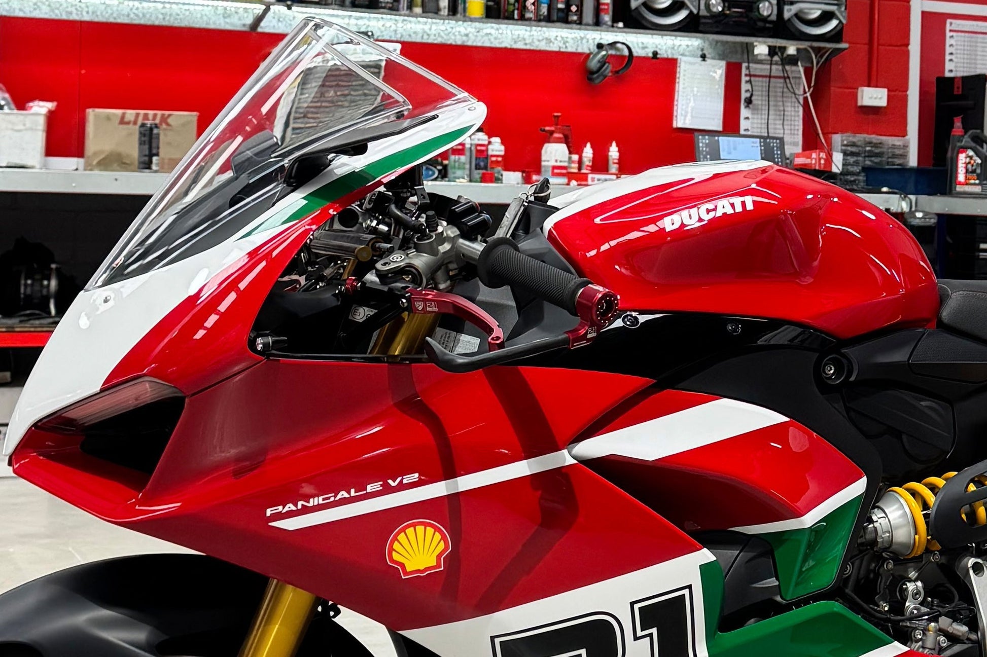 Koppelingshendelbeschermer Troy Bayliss Limited Edition Ducati Panigale V4 R (2026+)