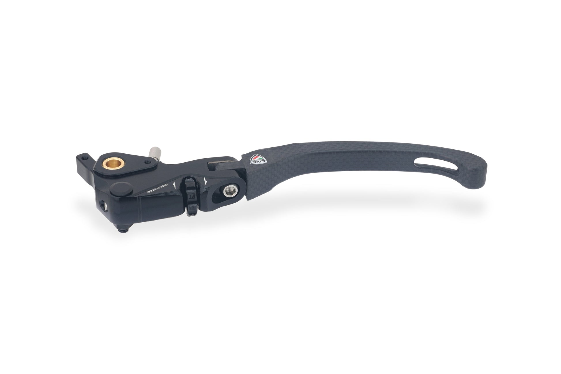 Carbon opklapbaar koppelingshendel - met rollende verstelknop Ducati 749 (2003-2006)