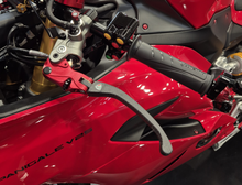 Carbon opklapbaar koppelingshendel - met rollende verstelknop Ducati Streetfighter 848 (2012-2016)