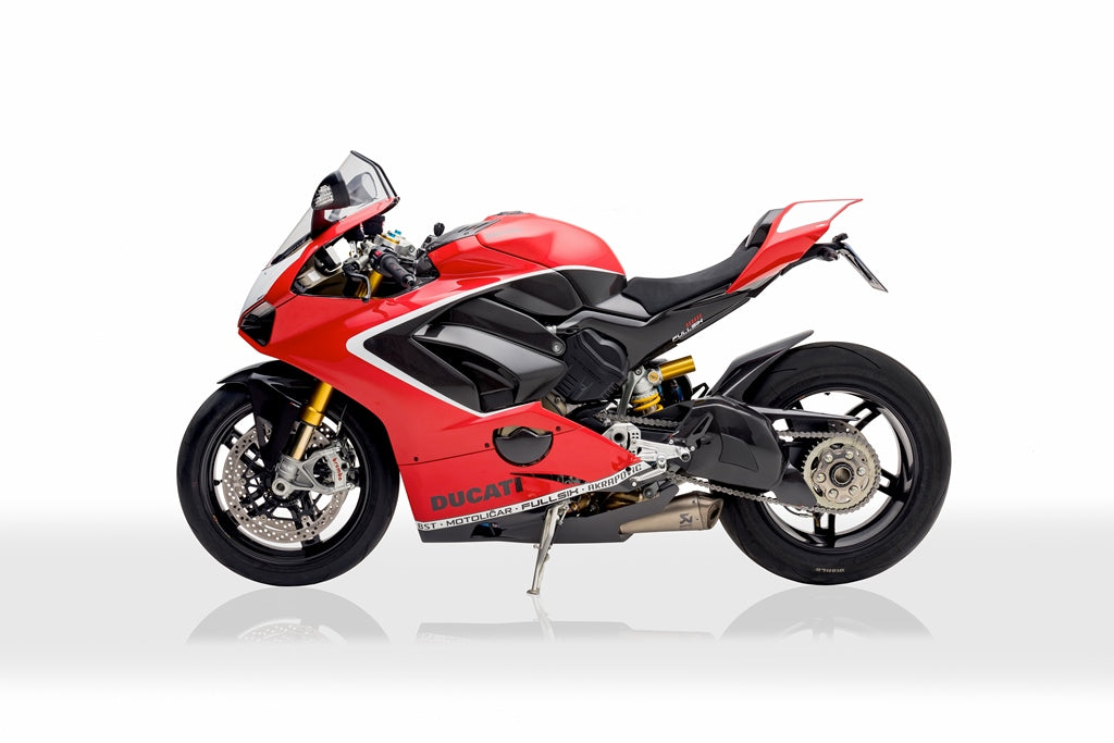 FullSix RAW Carbon onderkuip links Ducati Panigale V4 V4S (2018-2021)