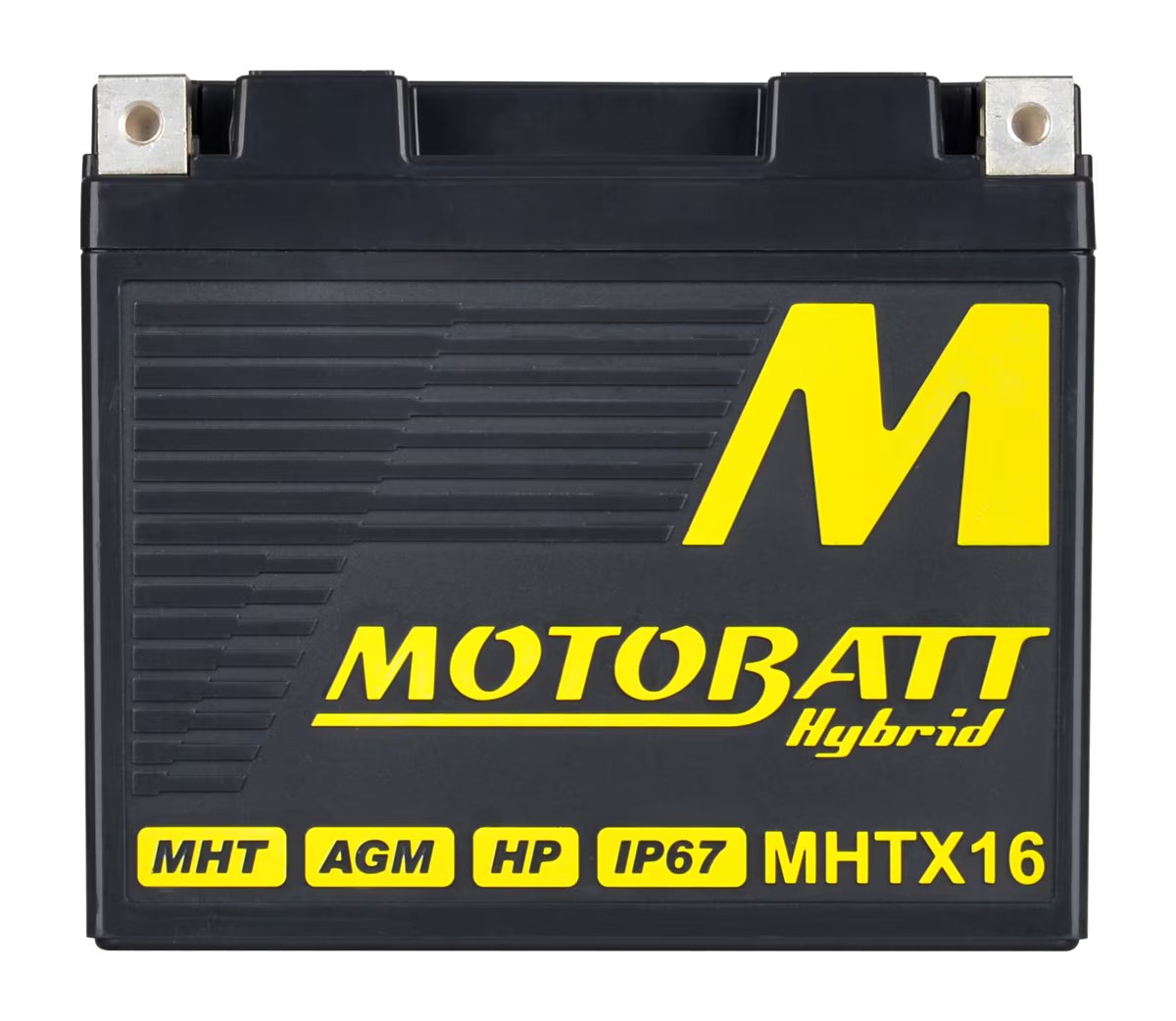 MotoBatt MHTX16 Hybrid Lithium-La Battery 12V / 350CCA (10AH / 16.5AH PB EQ / 500PHCA)