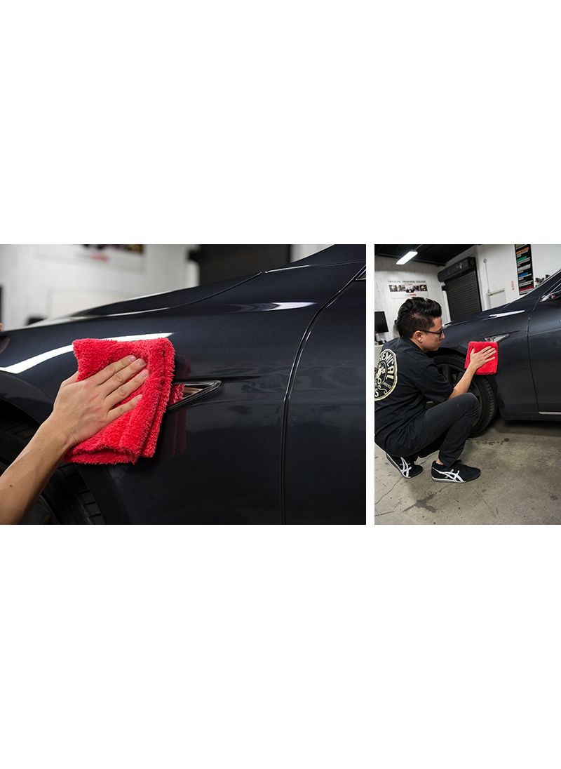 Chemical Guys - Happy Ending Edgeless Microfiber Towel Red