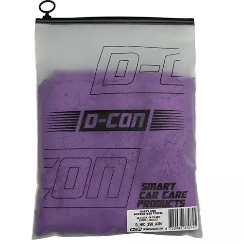 D-CON Happy End Randloos Microfiber tissu violet 40x40cm