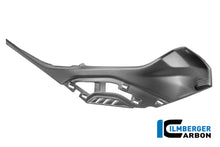 Tank zijpaneel rechts met bevestiging voor gespoten originele panelen mat carbon BMW S 1000 RR (2023-2024)