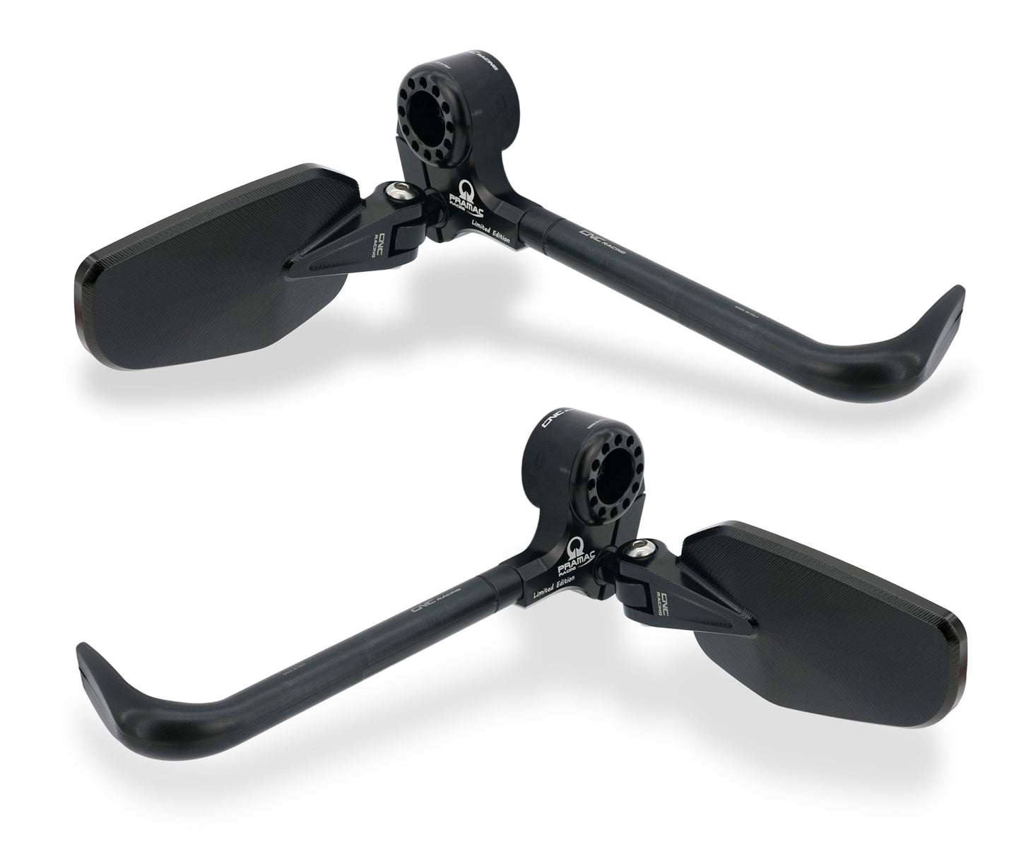 Voordeelpakket bar-end spiegels en hendelbeschermers - Pramac Racing Limited Edition Ducati 996 (1998-2001) overzicht
