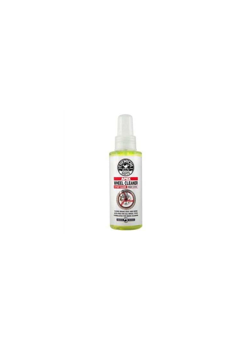 Guys chimiques - Apex WheelSer Spray sur, essuyer la roue et le nettoyeur de pneu pour les motos - 118 ml
