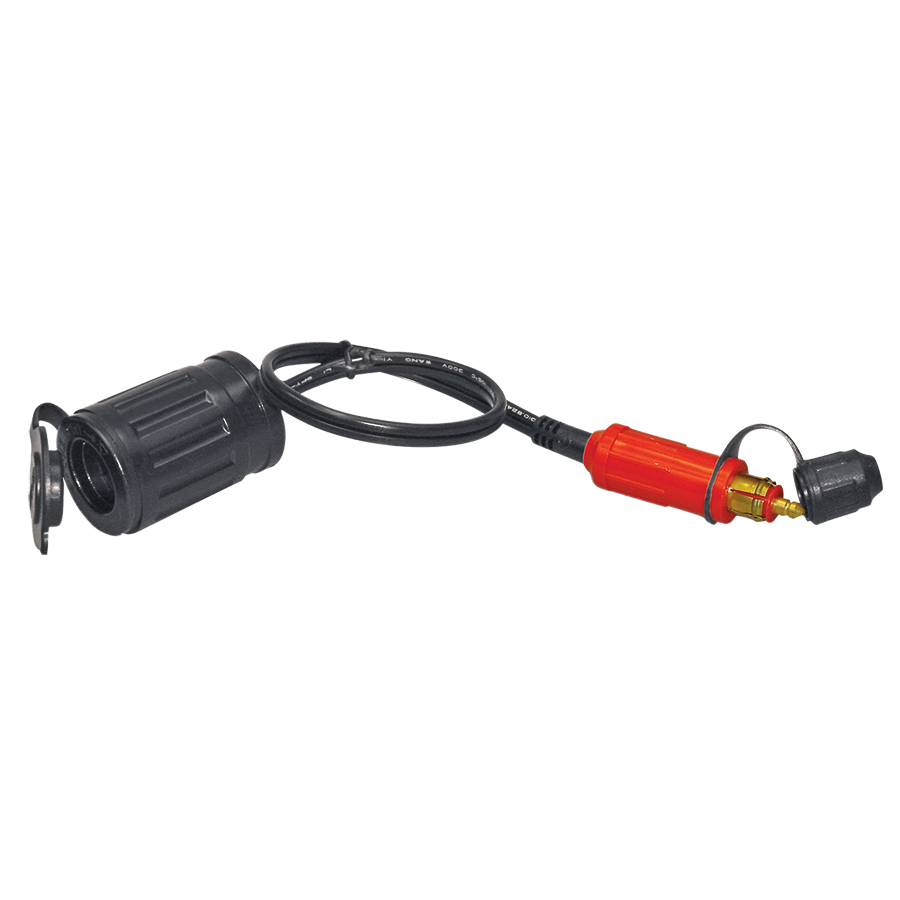 OptiMate O-16 socket-adapter – DIN (Ø12) naar AUTO (Ø22mm) – 7A max