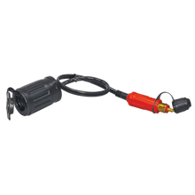 OptiMate O-16 socket-adapter – DIN (Ø12) naar AUTO (Ø22mm) – 7A max