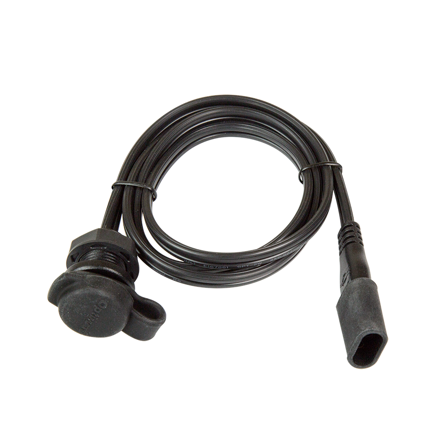 OptiMate O-40 paneelinbouw socket – extender  –  SAE naar SAE  –  Ø18 mm  –  7A max