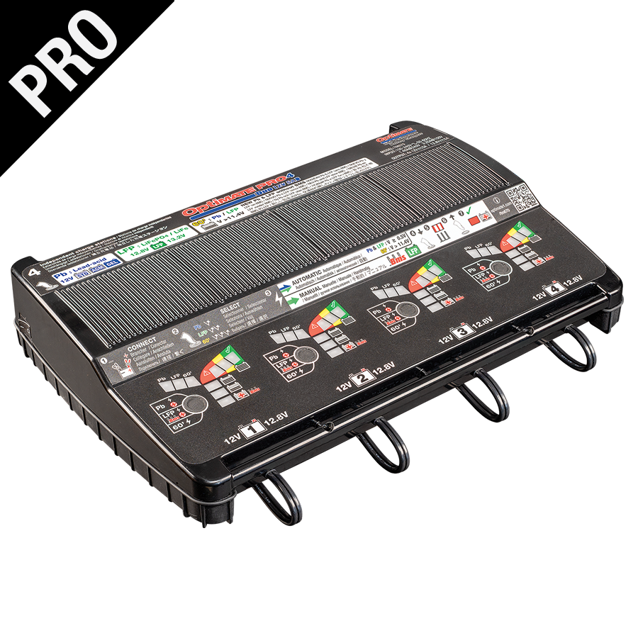 OptiMate PRO-4 DUO professionele acculader