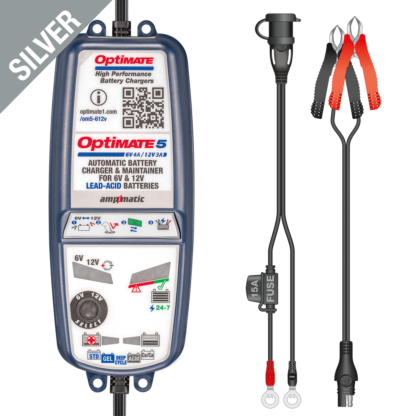 OptiMate 5 acculader 6V / 12V