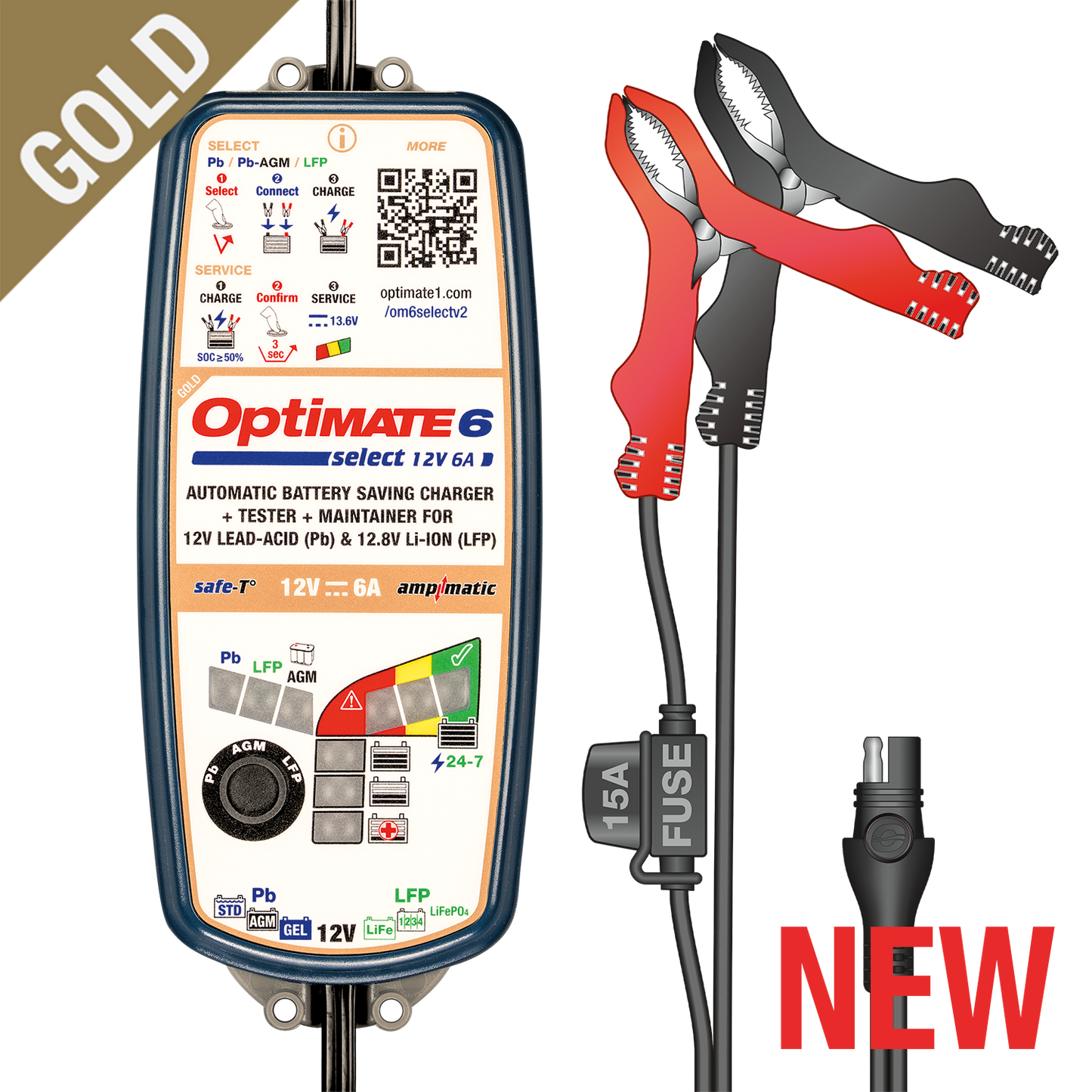 OptiMate 6 Select acculader (v2)