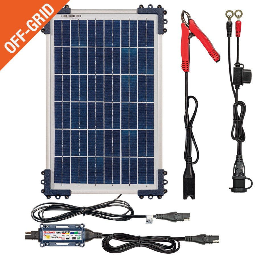 OptiMate Solar DUO 10W zonnepaneellader