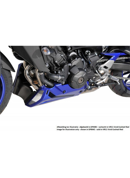 Ermax Bellypan EVO 3-part for Yamaha MT09 2018-2019 VRC1 Vivid Red Cocktail