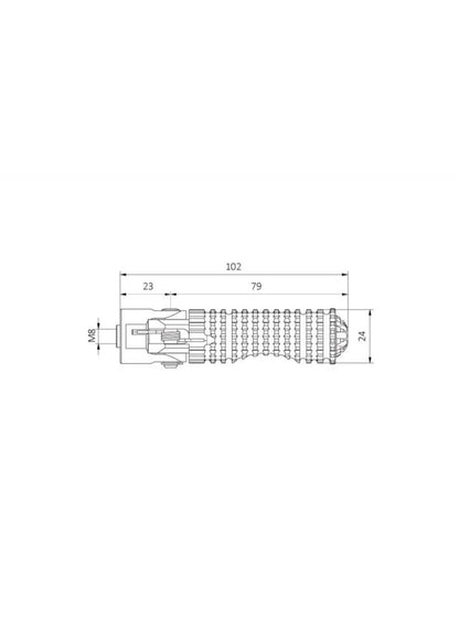 CNC POODPEGS PLACHING CONFORT UNIVERSAL MV AGUSTA DRAGSTER 800 ROSSO E4 (2020)