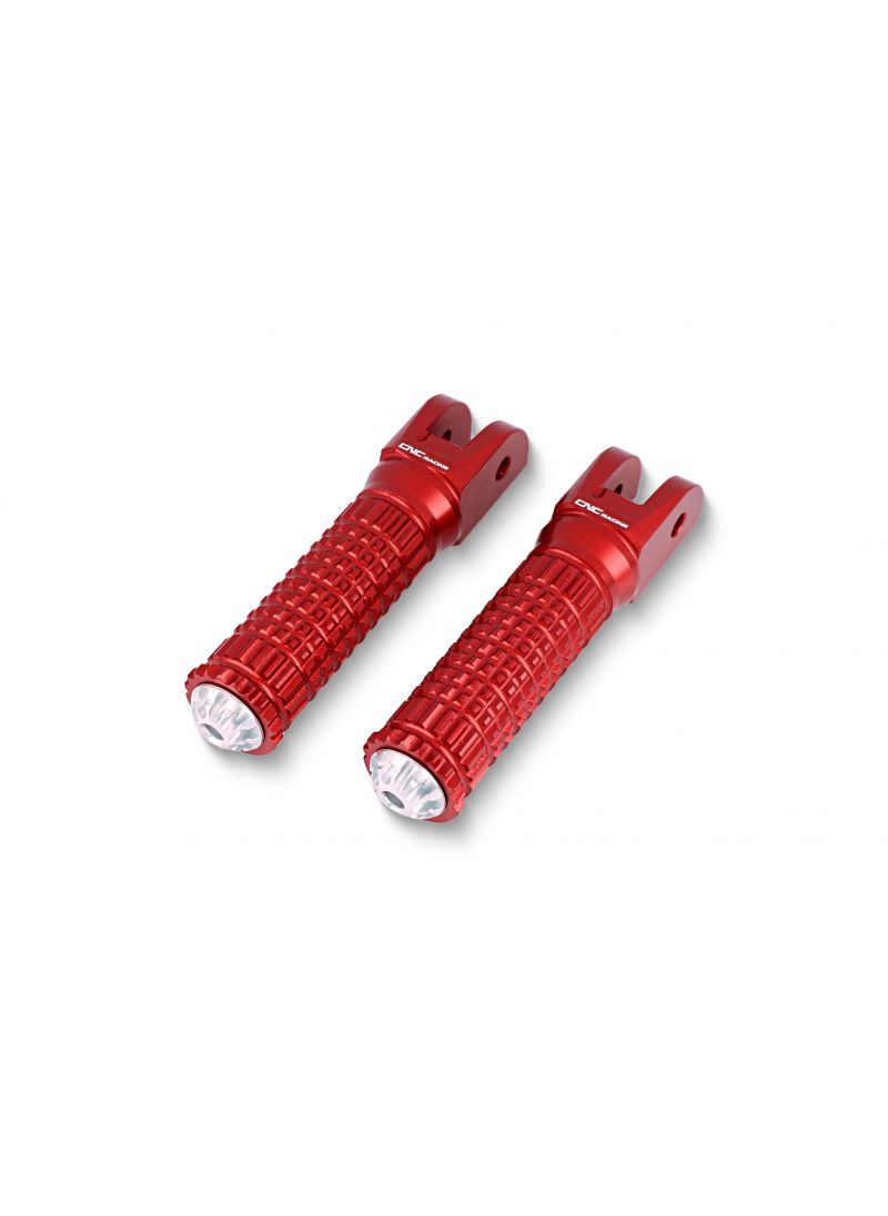 Rear footpegs for OEM rearsets Ducati