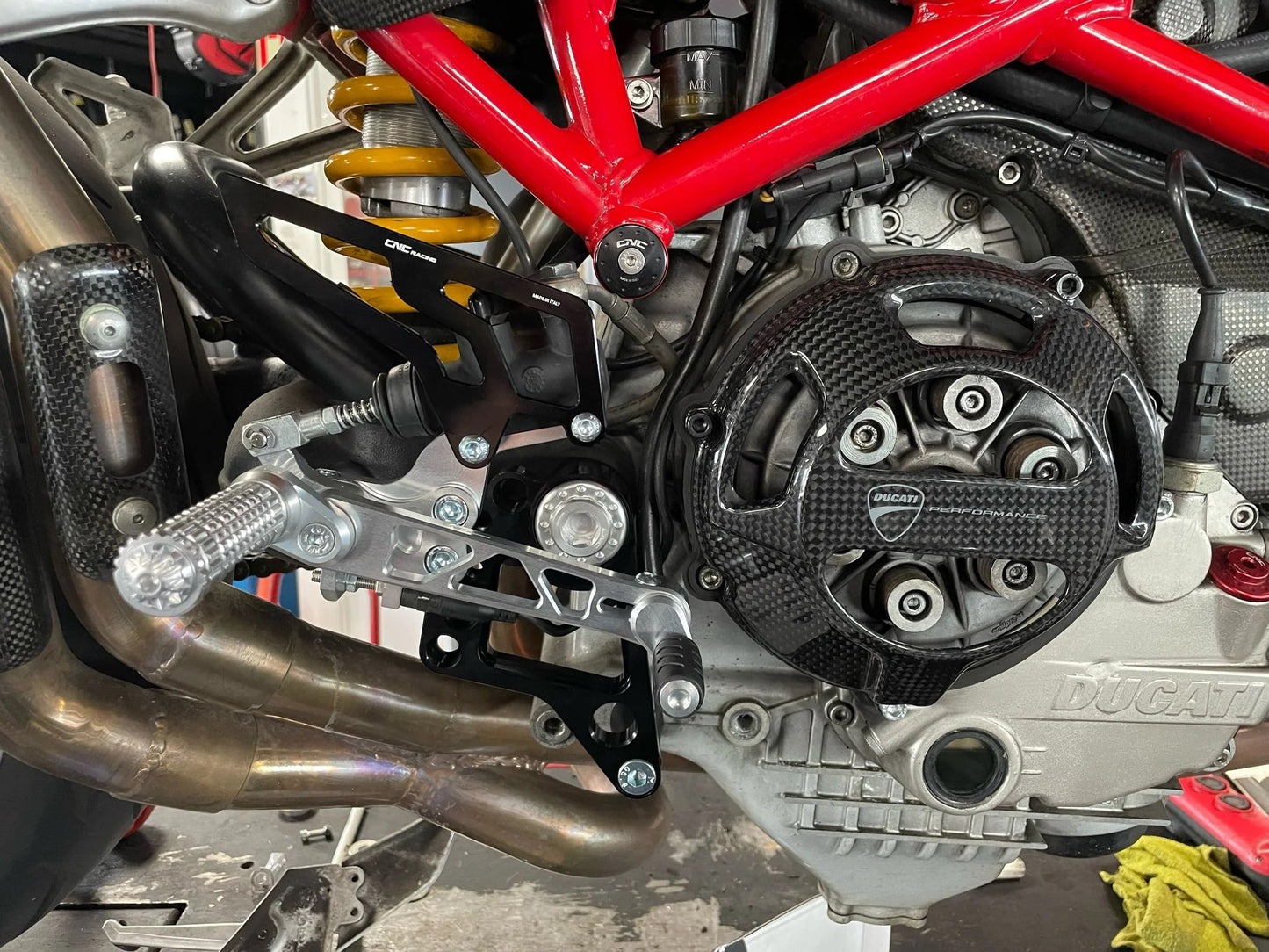 REALSET CORSE MONOPOSTO HYPERMOTARD 796 1100 1100EVO DUCATI HYPERMOTARD 1100 (2008-2012)