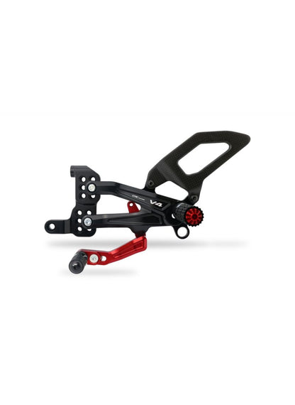 Set arrière réglable RPS Facile pour Ducati Panigale V4R avec route et changement inversé Ducati Panigale V4 R (2019-2020)