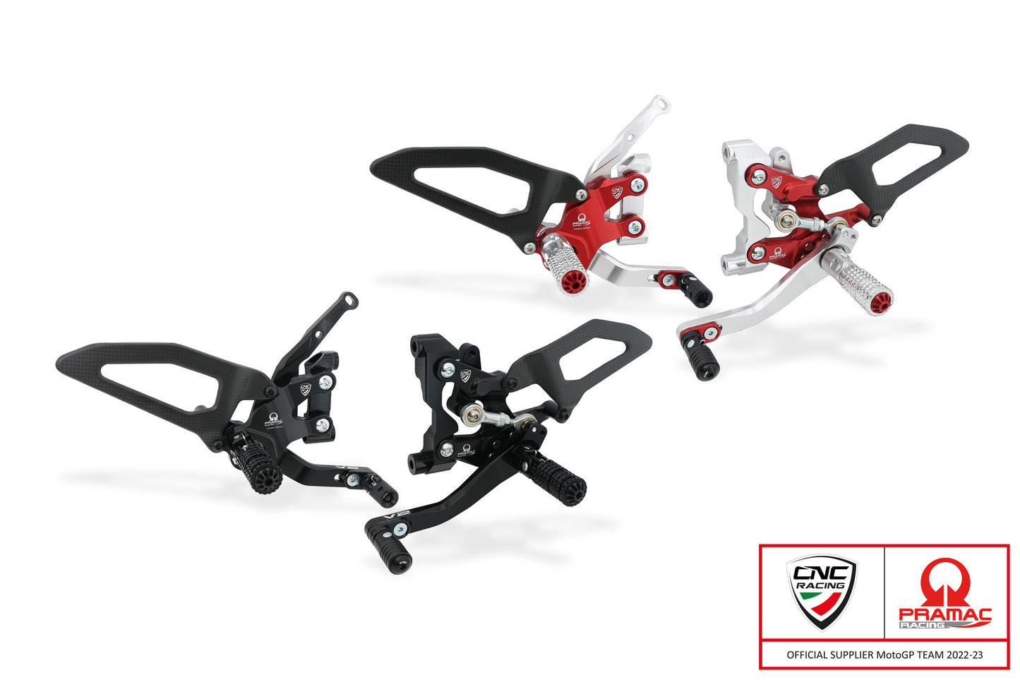 Ensemble de liens de frein ajusté en édition limitée Pramac Racing - Ducati Streetfighter V2