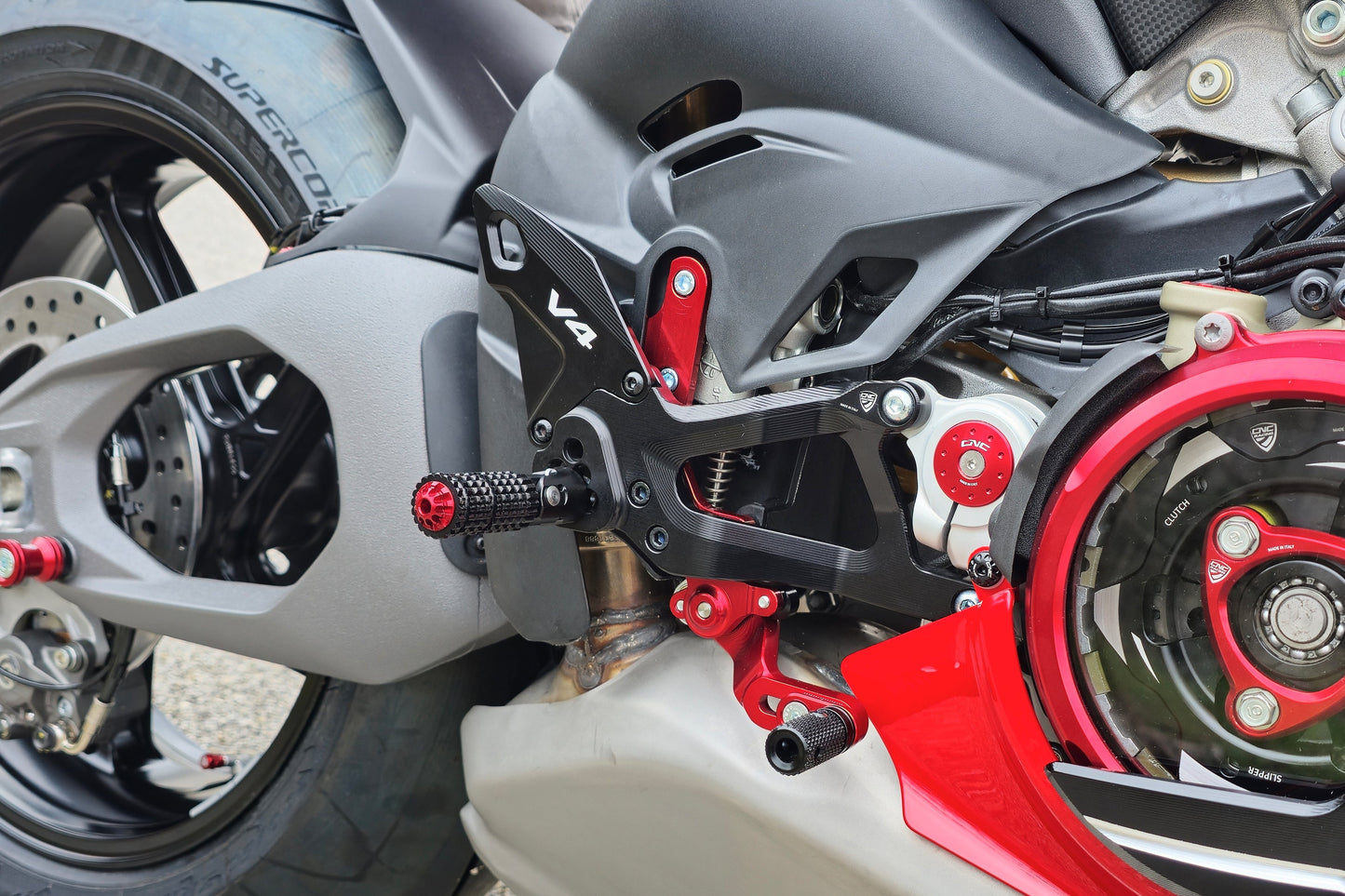 Adjustable rear sets RPS Ducati Panigale V4 Tricolore (2025+)