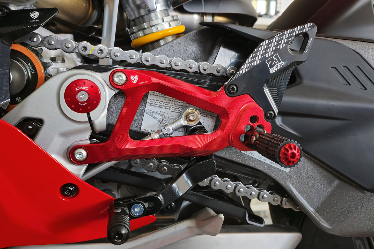 Troy Bayliss Limited Edition Frein Sett Set Ducati Panigale V4S (2025+)