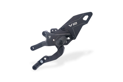 Verstelbare remschakelset PE418 CNC Racing - Ducati Panigale V2S FB63 (2026)