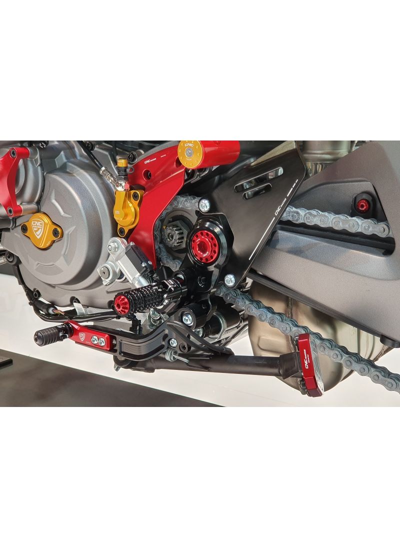 Verticale montageklem universeel voor Öhlins stuurdemper Ducati Hypermotard 950 RVE (2020-2025)