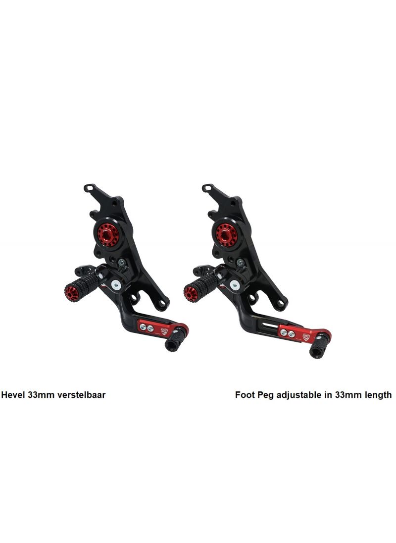 Remvloeistof reservoir montageset Ducati Hypermotard 950 RVE (2020-2025)