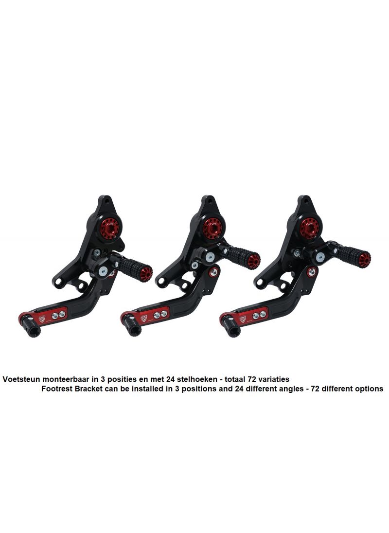Remvloeistof reservoir montageset Ducati Hypermotard 950 SP (2019-2025)
