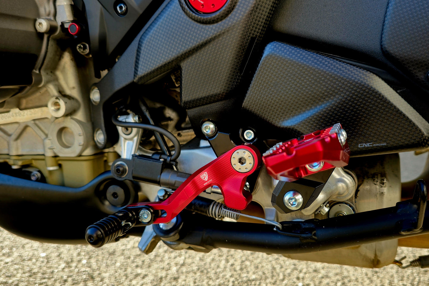 Reverse Shift (GP stijl) Schakelpedaal 'Slide' - Ducati Multistrada V4 (2021-2024)