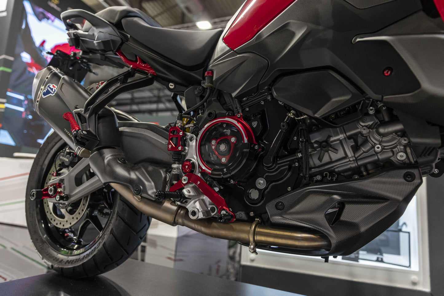 Verstelbaar rempedaal 'Slide' voor originele remschakelset Ducati Multistrada V2 (2025+)