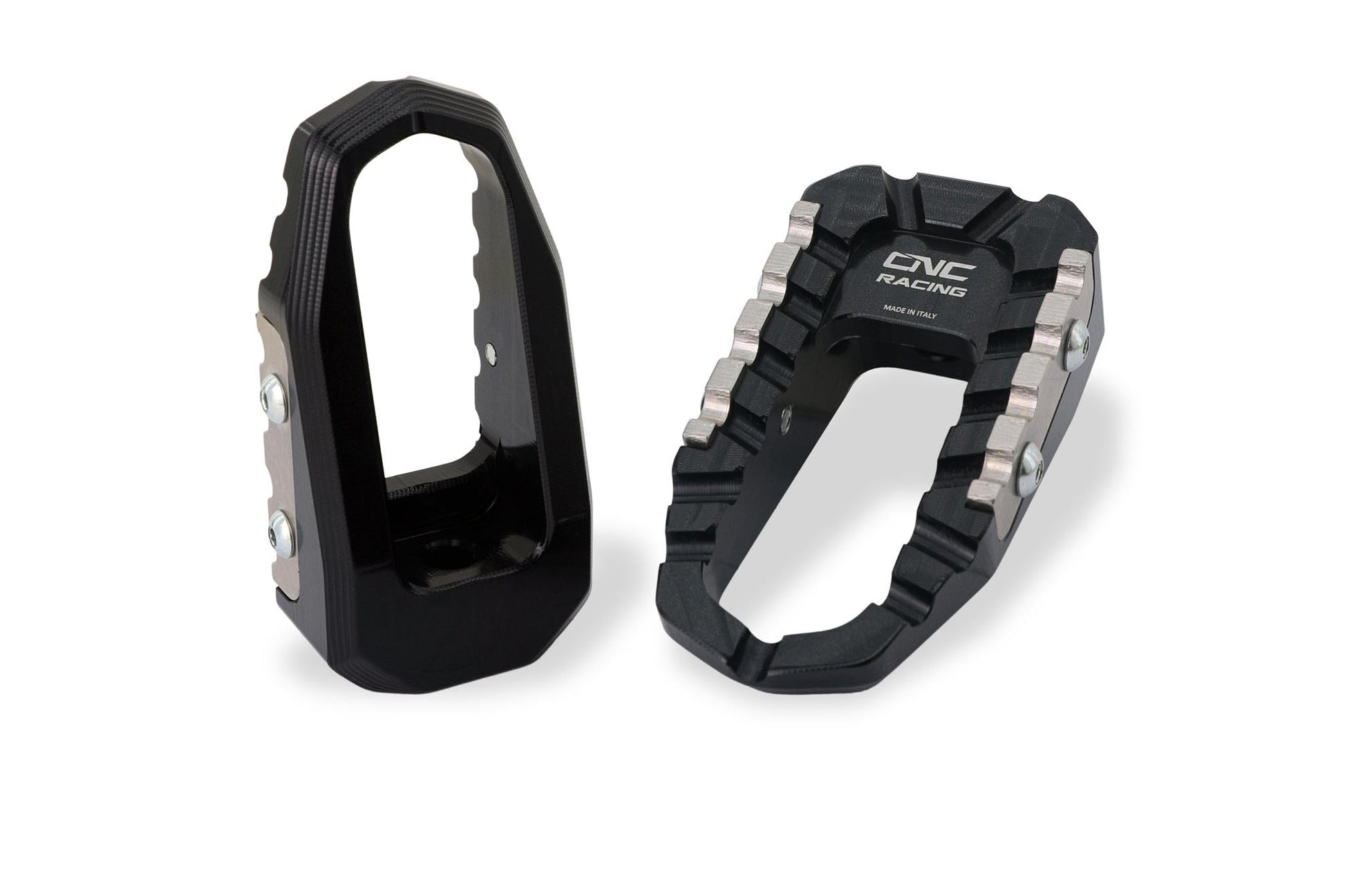 Passagier voetsteunen set 'Offroad' MV Agusta Brutale 800 (2013-2017) zwart bovenaanzicht