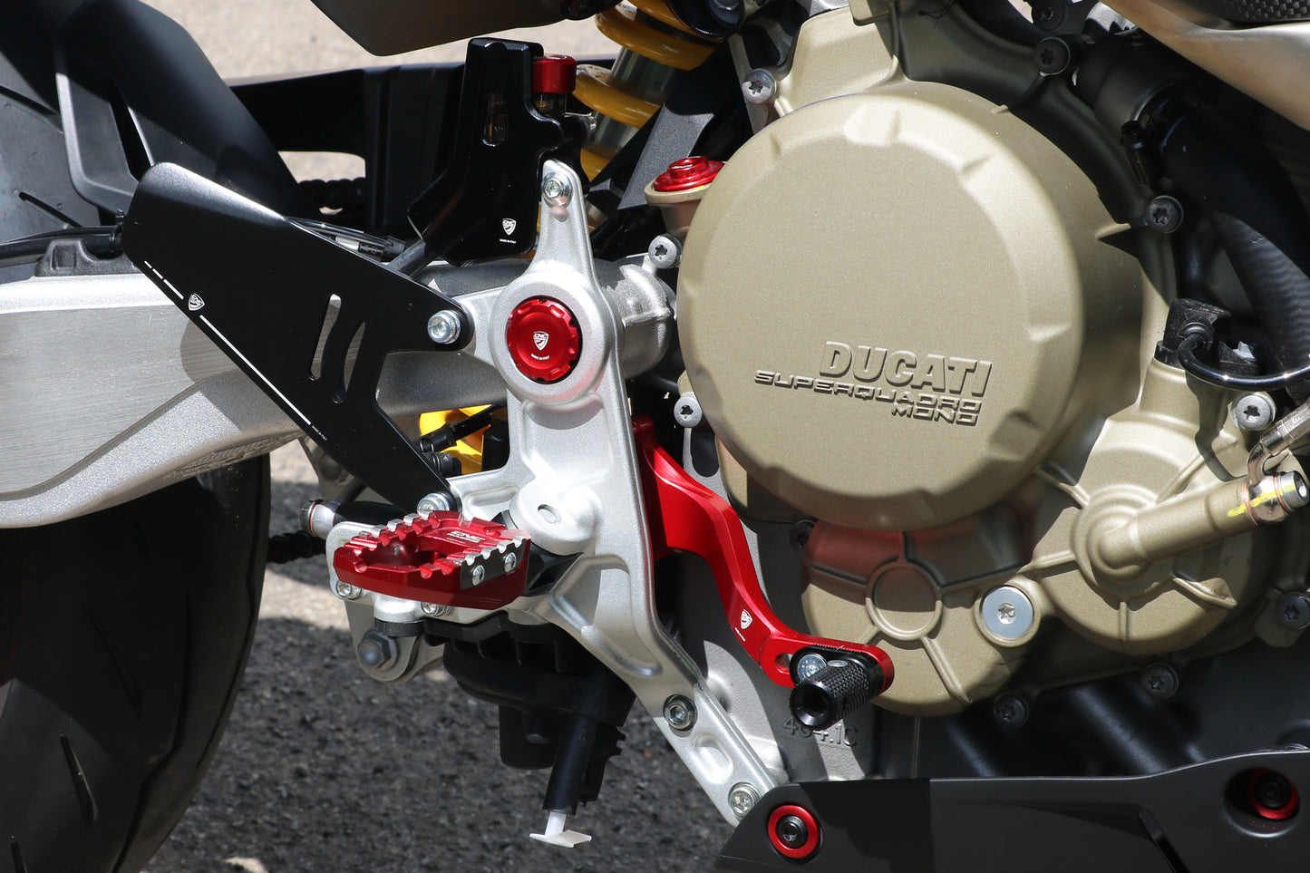 Heelguard set (2 st.) voor remschakelset Ducati Hypermotard 698 Mono (2024+)