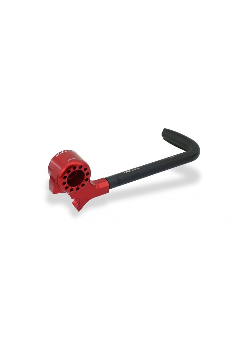 Front Brake Lever Guard with Bar-End Mirror Fitting