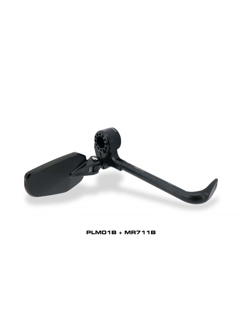 Front Brake Lever Guard with Bar-End Mirror Fitting