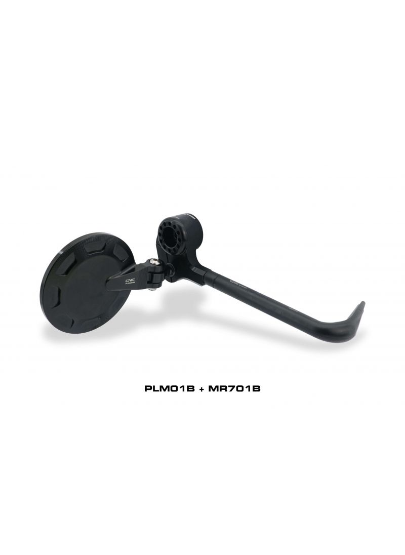 Front Brake Lever Guard with Bar-End Mirror Fitting
