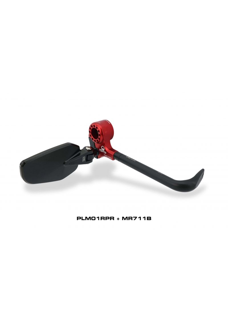 Front Brake Lever Guard with Bar-End Mirror Fitting - Pramac Racing Limited Edition Triumph Speed Triple 1200 RS (2025+)