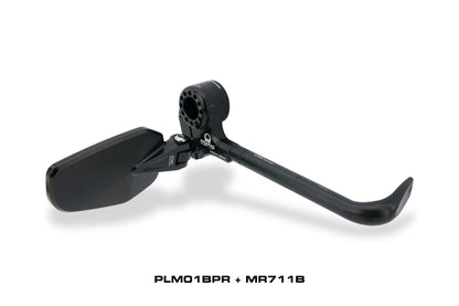 Voordeelpakket bar-end spiegels en hendelbeschermers - Pramac Racing Limited Edition Ducati Multistrada 1000 (2004-2006) rechter spiegel en hevelbeschermer los afgebeeld