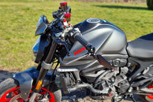 Voordeelpakket bar-end spiegels en hendelbeschermers - Pramac Racing Limited Edition MV Agusta F3 675 RC (2012-2021) gemonteerd op Monster