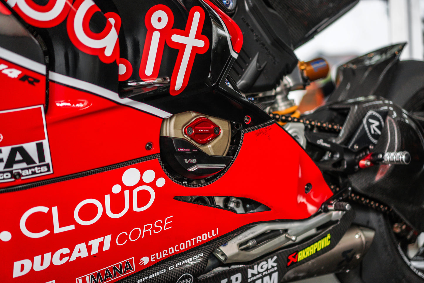 Couverture d'inspection de synchronisation Ducati V4S Ducati Panigale V4S (2025+)
