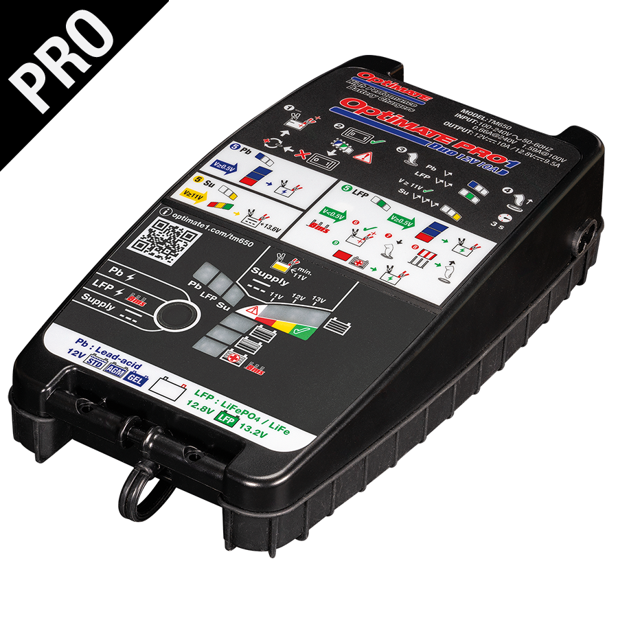 OptiMate PRO-1 DUO professionele acculader