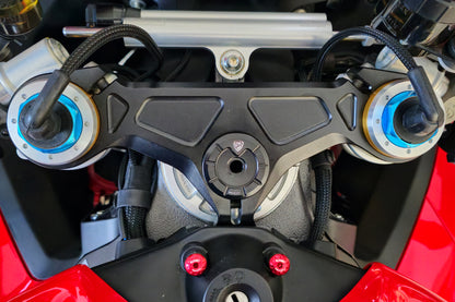 Plaque de direction supérieure Panigale V4