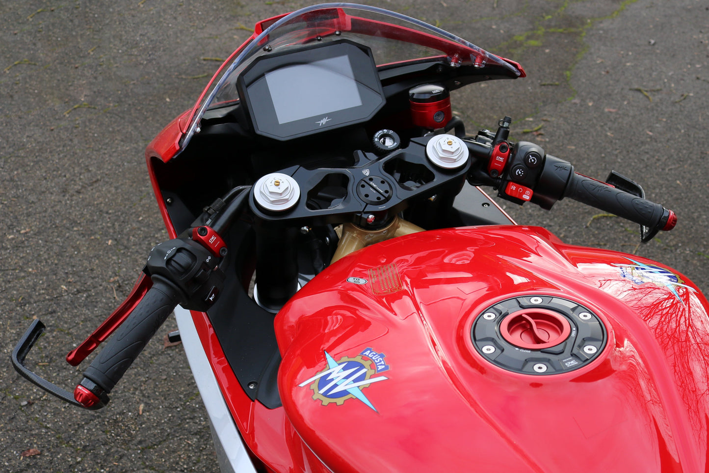 Brembo steun zonder spiegel schroefdraad Kawasaki Z1000 (2007-2009)